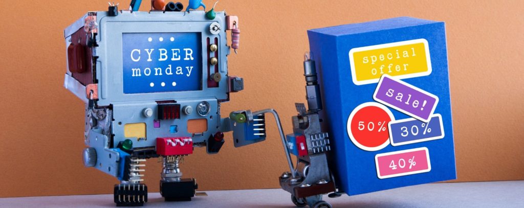 robots on cyber monday
